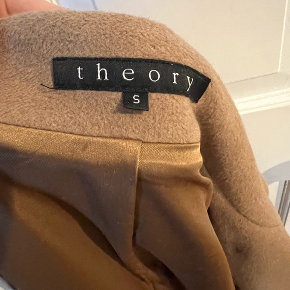 Theory Wool/ Cashmere Coat, Size S - Picture 5 of 5